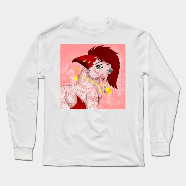 Alpha Wolf Maddie Long Sleeve T-Shirt by Alpha Wolf Maddie